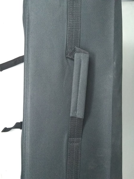 Maletín Hielera Bolsa Negro Con Divisiones 47cm X 29cm X 18cm