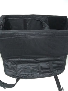 Maletín Hielera Bolsa Negro Con Divisiones 47cm X 29cm X 18cm