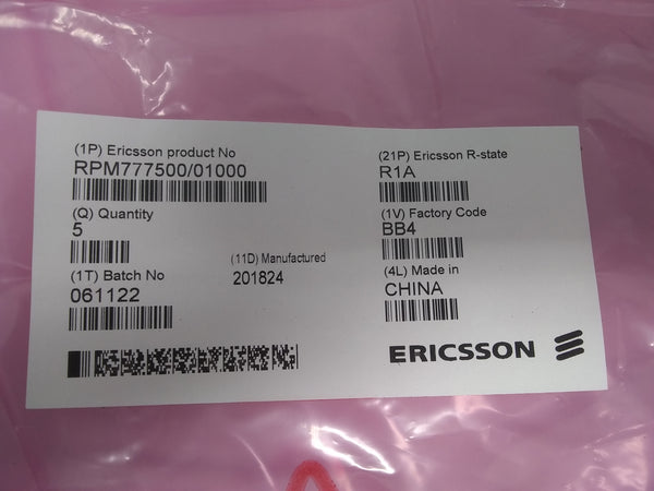 Ericsson RPM 777 500/01000 R1A Cable Terminal Conector