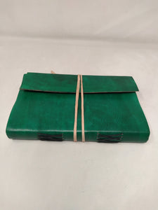 Cuadernos Artesanales Con Portada De Piel Y Correa