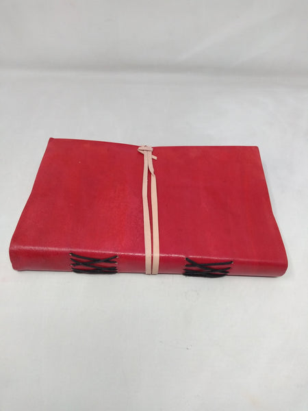 Cuadernos Artesanales Con Portada De Piel Y Correa