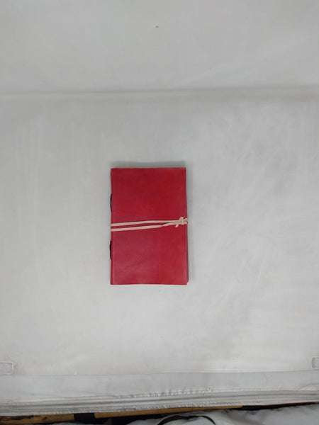 Cuadernos Artesanales Con Portada De Piel Y Correa