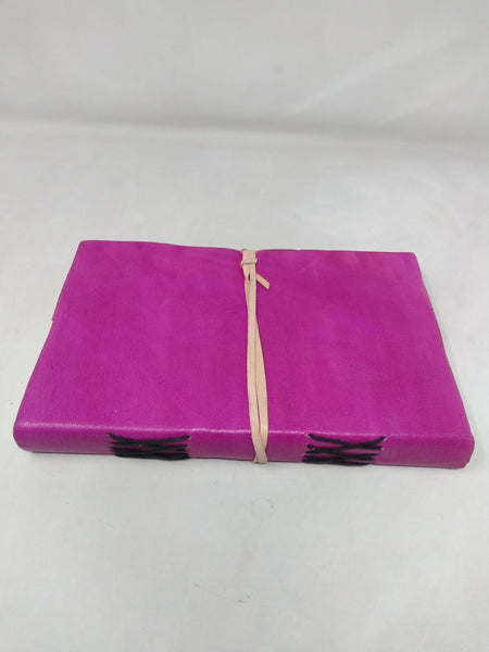 Cuadernos Artesanales Con Portada De Piel Y Correa