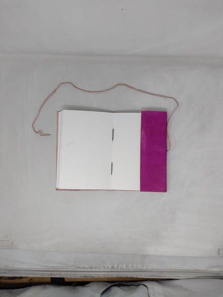 Cuadernos Artesanales Con Portada De Piel Y Correa