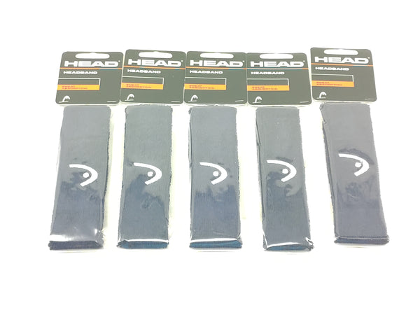 Head Headband Logo Banda Deportiva Para Cabeza Azul Y Blanco