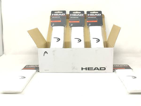 Head Headband Logo Banda Deportiva Para Cabeza Azul Y Blanco