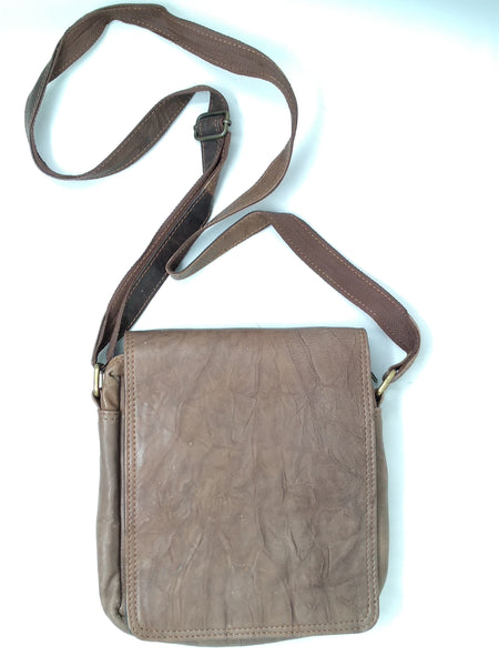 Bolsa Mediana Bandolera Mariconera De Piel Para Hombre