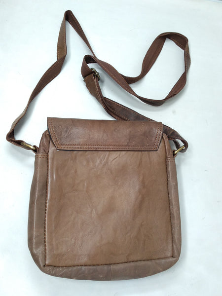 Bolsa Mediana Bandolera Mariconera De Piel Para Hombre