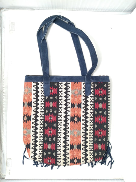 BOLSA GAMUSA TEJIDA ARTESANAL