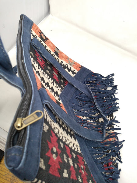 BOLSA GAMUSA TEJIDA ARTESANAL