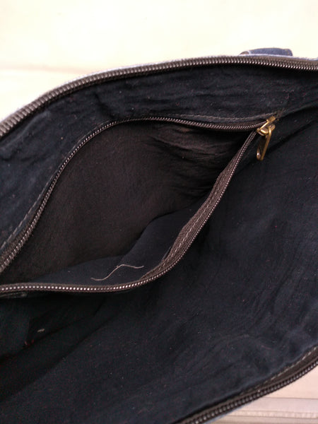 BOLSA GAMUSA TEJIDA ARTESANAL