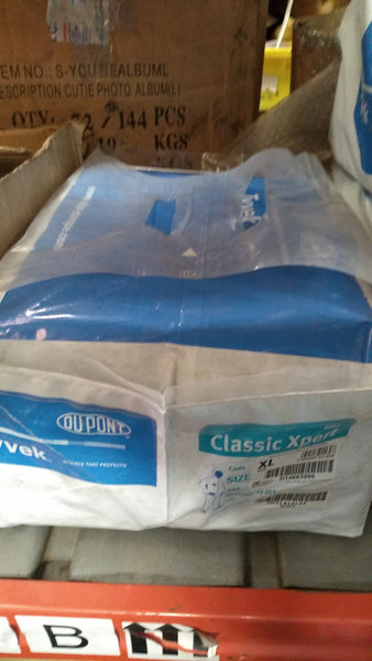 Overol Desechable Traje Dupont Tyvek 400 Original Xl Y Xxl