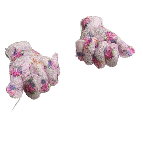 50 Par guantes de baño exfoliantes Avon Flores