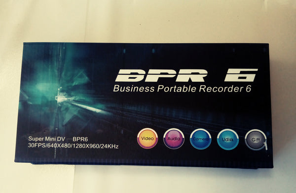 Camara Pluma Espia Oculta Bpr 6 Recargable