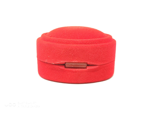 25 Estuche/caja Terciopelo Rojo Anillo/joyeria