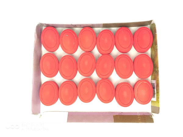 50 Estuche/caja Terciopelo Rojo Anillo/joyeria