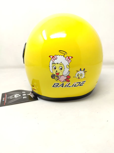 Casco De Moto Infantil Colores Visor Tapa Seguridad Niños