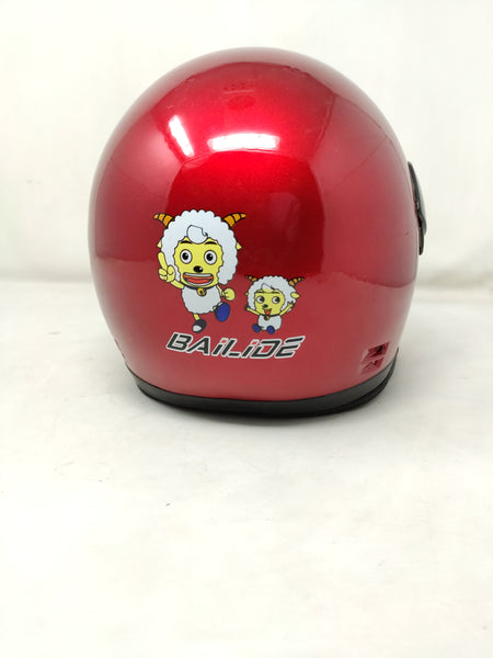 Casco De Moto Infantil Colores Visor Tapa Seguridad Niños