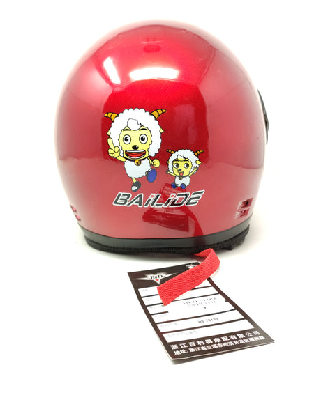 Casco De Moto Infantil Colores Visor Tapa Seguridad Niños