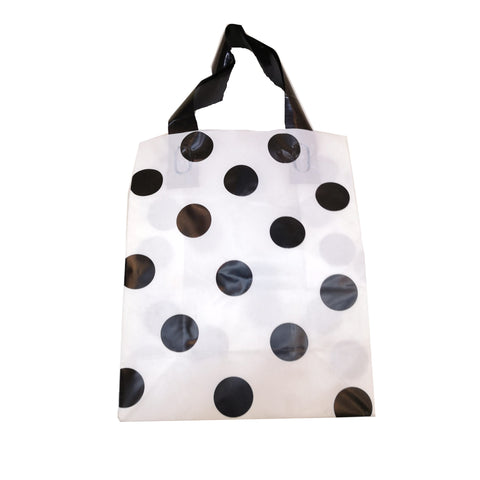 10 Bolsa De Regalo De Plastico Chica  Reforzada Boutique Reciclable