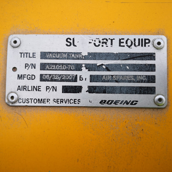 Tanque De Vacío Boeing A21010-70