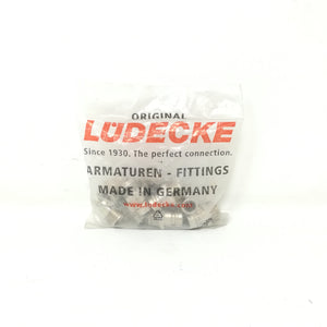 10 Conector rápido Neumatico rosca G 3/8 Lodecke ESH 38 NA