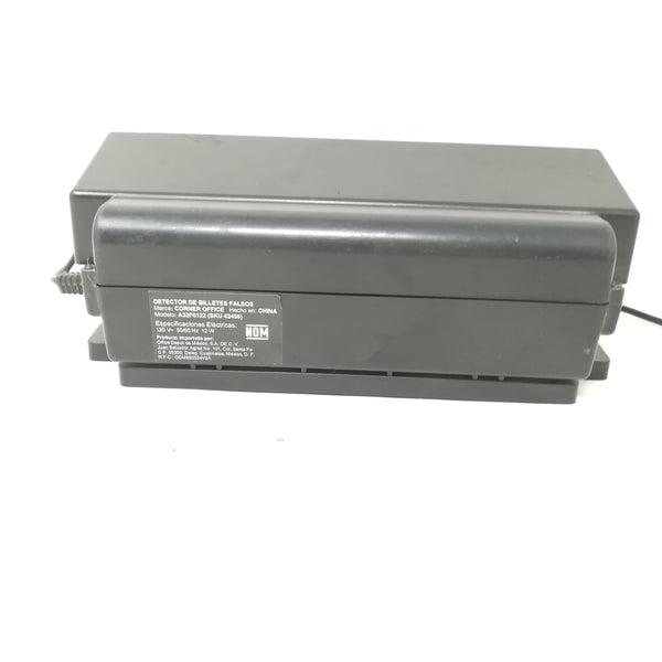 Máquina detector de billetes falsos luz UV luz negra