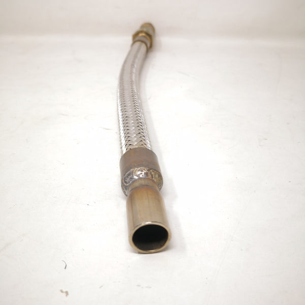 Manguera de acero inoxidable para gas con conexión hembra 42cm