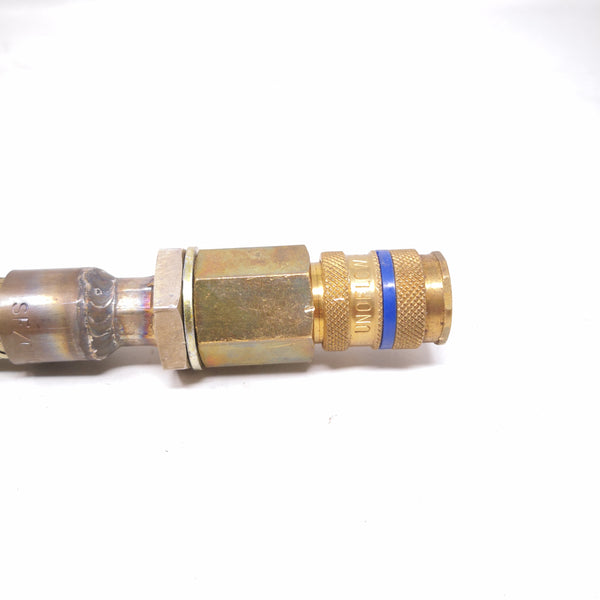 Manguera de acero inoxidable para gas con conexión hembra 42cm