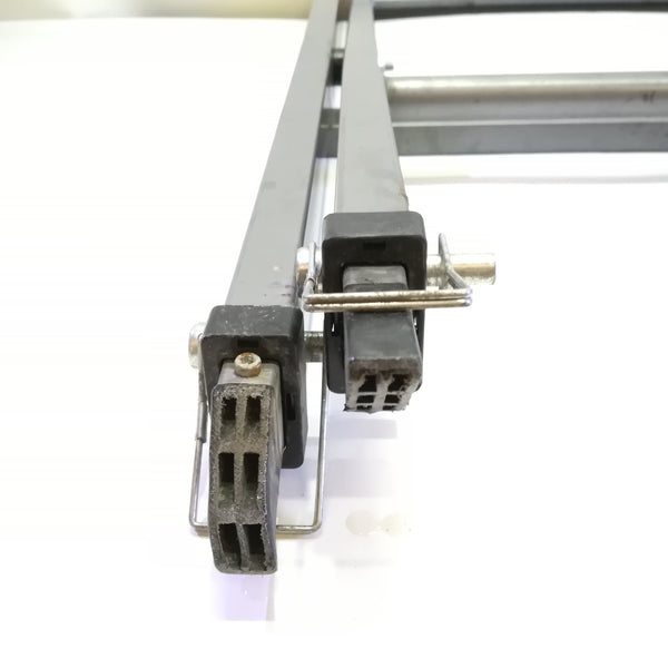Base portátil tijera mesero porta charola abatible de metal usado