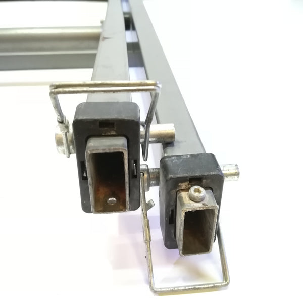 Base portátil tijera mesero porta charola abatible de metal usado