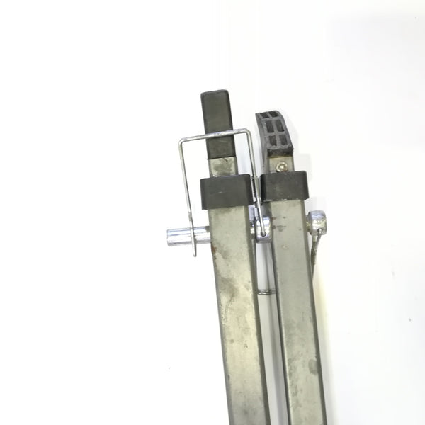 Base portátil tijera mesero porta charola abatible de metal usado