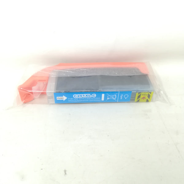 Cartucho tinta x251xl colores canon pixma
