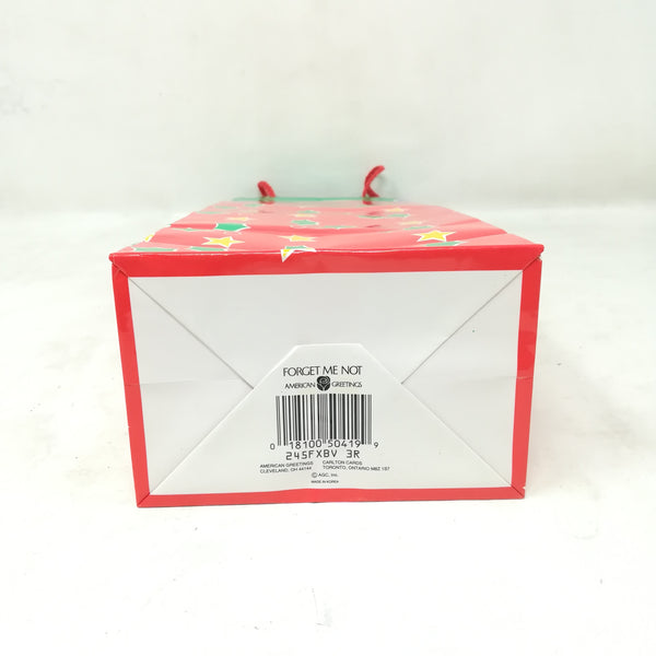 Bolsa para regalo navideñas 6pzas 32x12x8 cms