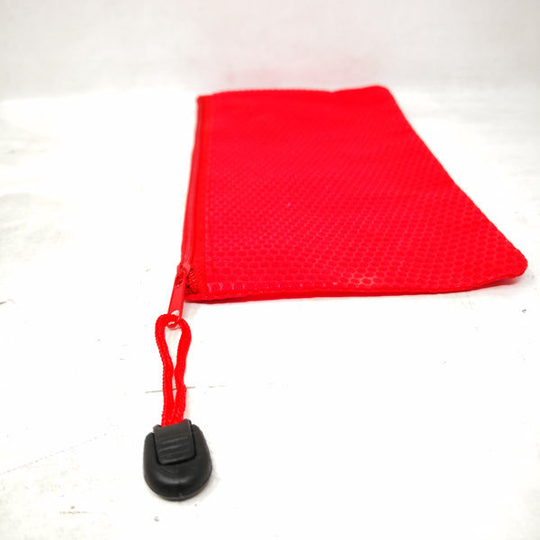 Lapicero Estuche escolar rojo 22x12cms 10 piezas