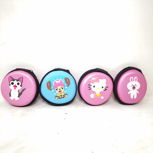 Estuche figuras infantiles y protector de cables cargador audífonos