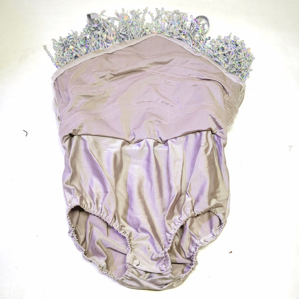 Blusa sin mangas de lentejuelas con tirantes para dama