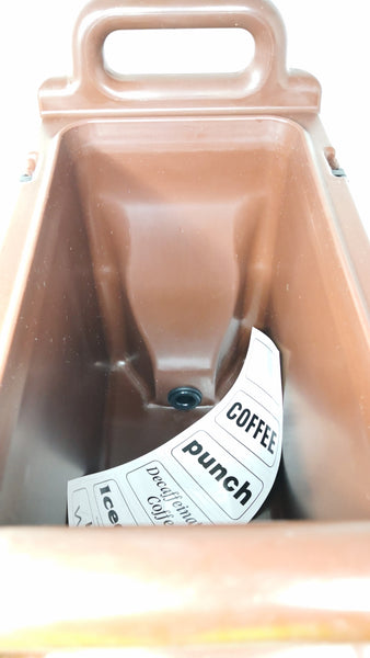 Contenedor dispensador para café con grifo 9.4 L cambro Catering