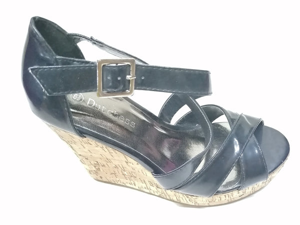 Zapato de tacon dama plataforma casual moderno