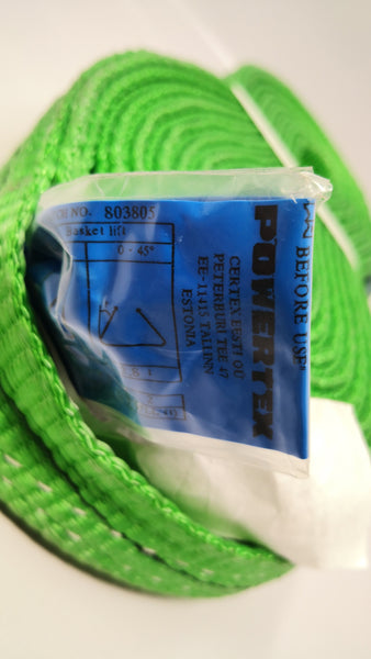 Eslinga Plana Powertex 5 M X 6 Cm Verde