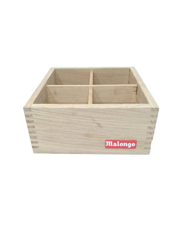 Caja para Café Azucarera 16x16x7.5 cm Francesa PEFC Certificado