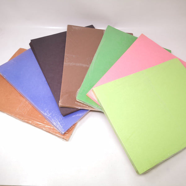 Hoja Carta Papel Cartulina Gruesa Manualidades Sun Works