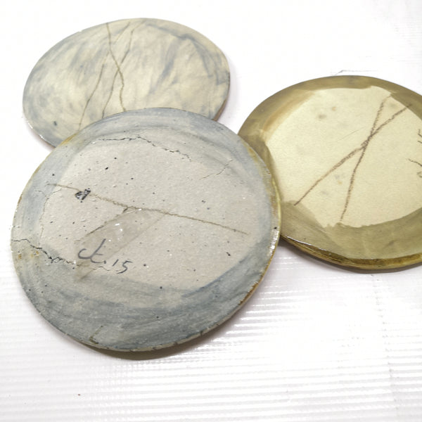 Colección de Arte Platos Cerámicos 15,5 cm Pack 3pz