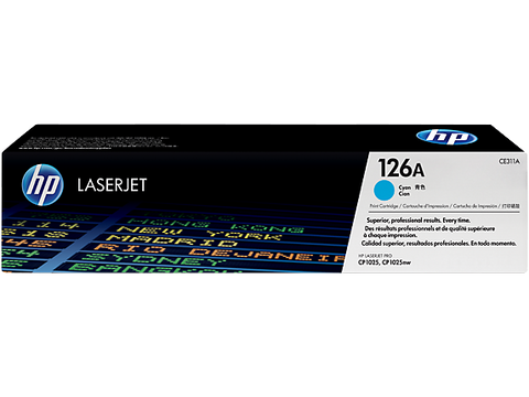 Toner Hp Ce311a Azul 126a
