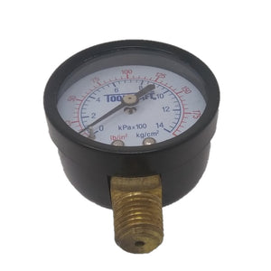 Manometro De Presion Toolcraft Pressure Gauge 200psi ¼ Npt