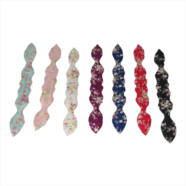 Diadema Flexible Cabello Mujer 12 piezas Colores modelos