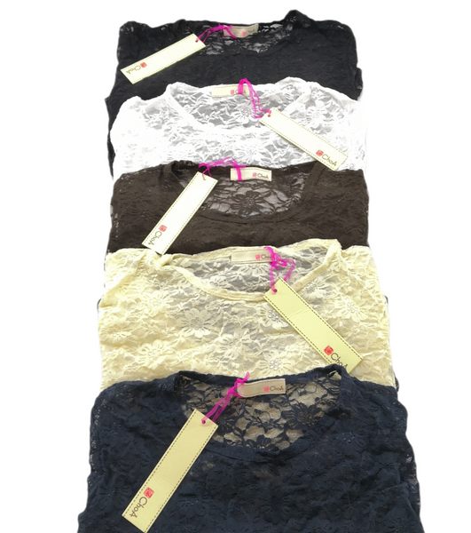 Blusas De Encaje Mujer Unitalla Economica