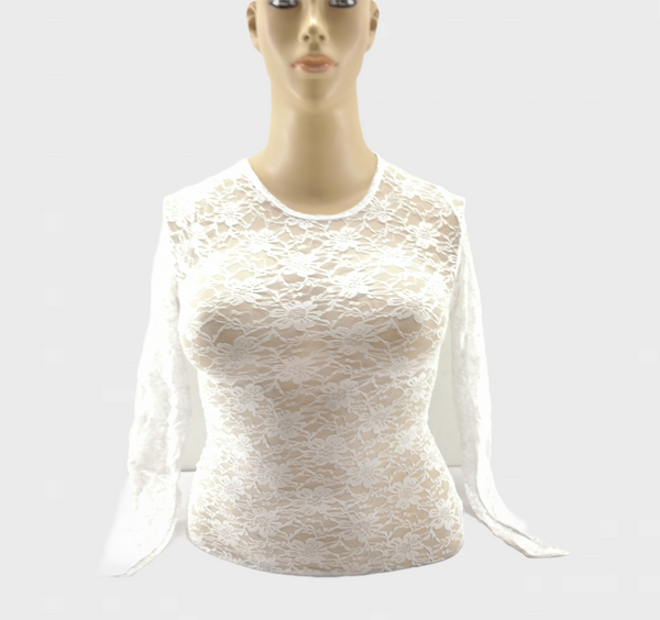 Blusas De Encaje Mujer Unitalla Economica