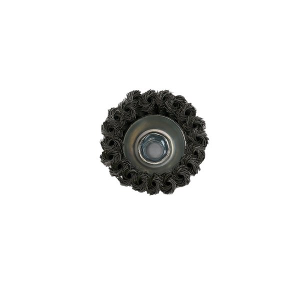 Cepillo Acero Carbón Carda Copa 3"x 0.014x 5/8"