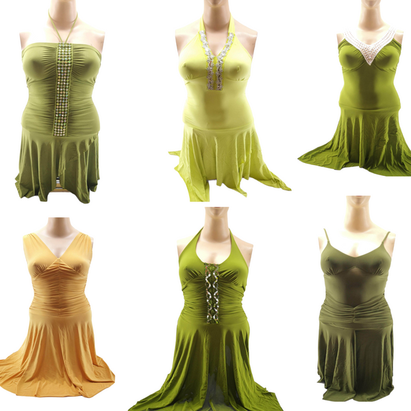 Vestido Fiesta Casual Para Mujer Corto Varios Modelos Licra